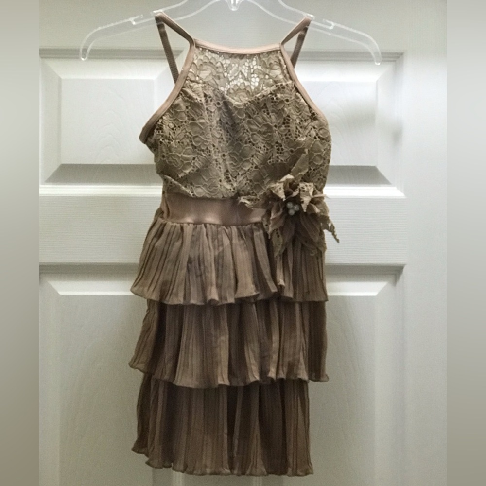 Weissman Dance Pageant Costume Dress Child Large EUC
